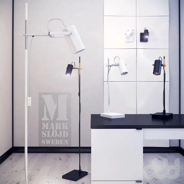 Floor lamp, table lamp and wall lamp MarksLojd
