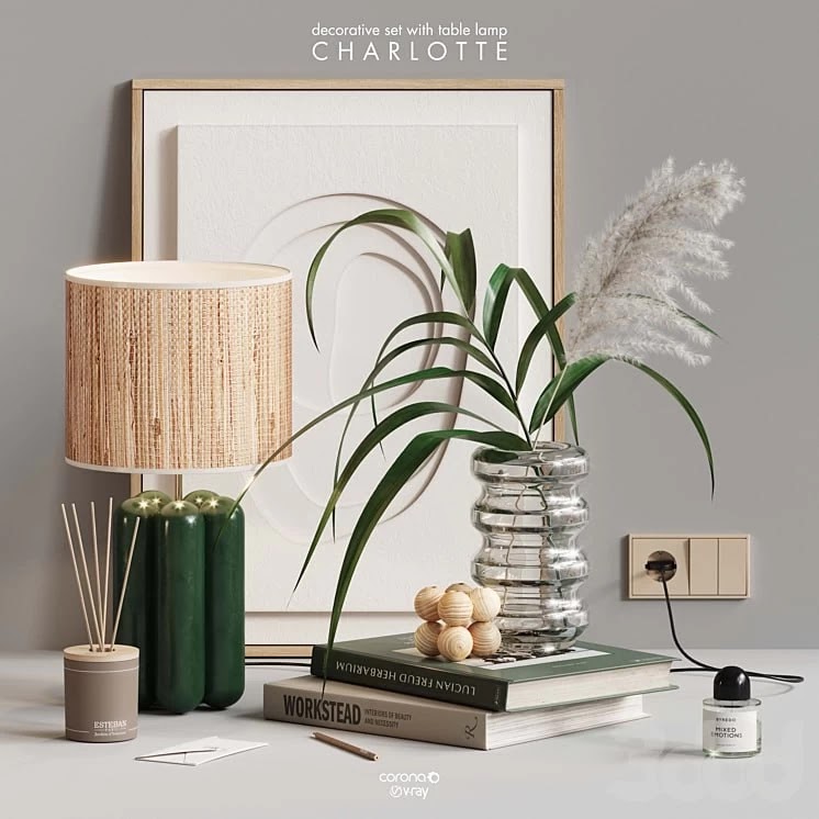 green decor set