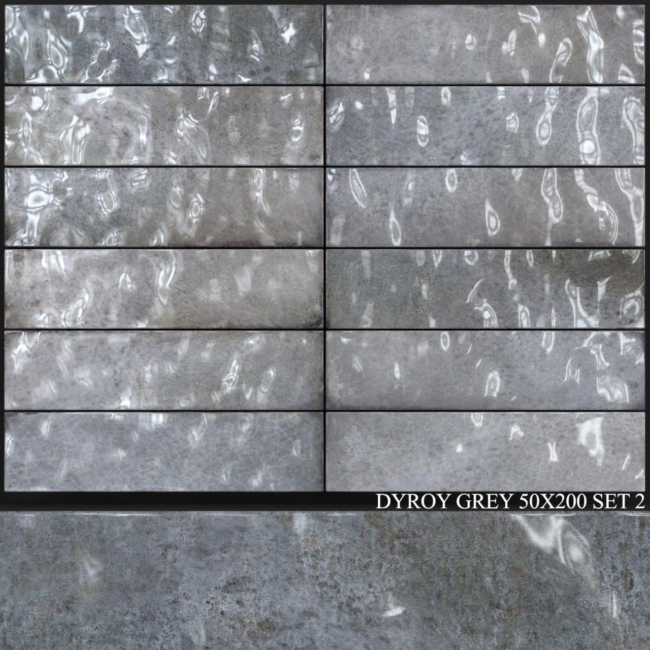 Peronda Dyroy Grey 50x200 Set 2