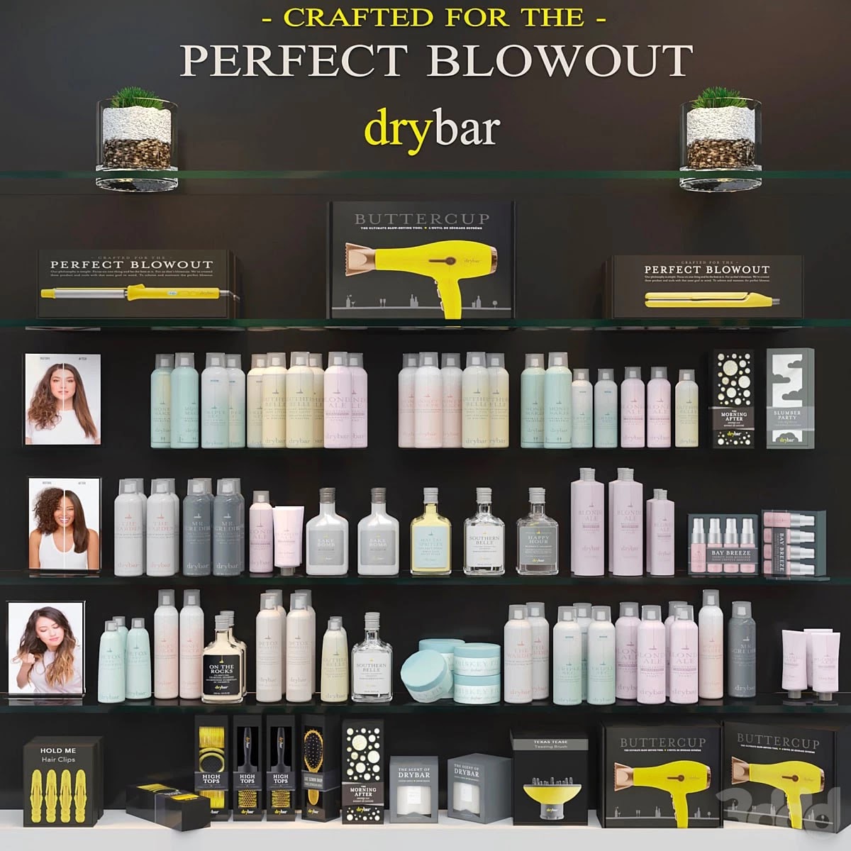Professional cosmetics for a beauty salon. Makeup 16