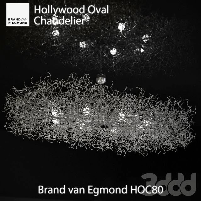 Brand van Egmond HOC80 (Hollywood Oval Chandelier)