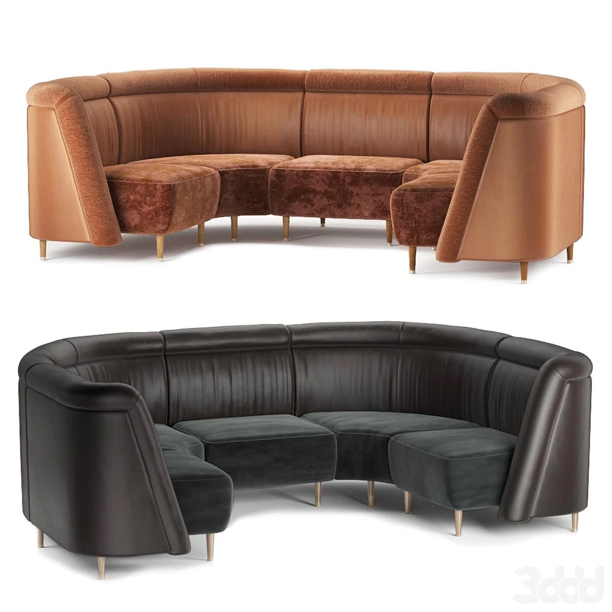 Restaurant sofa