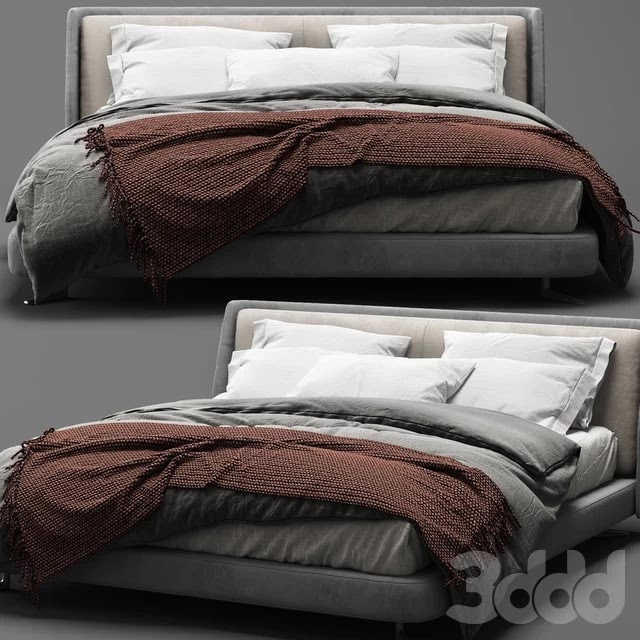 Minotti spencer bed
