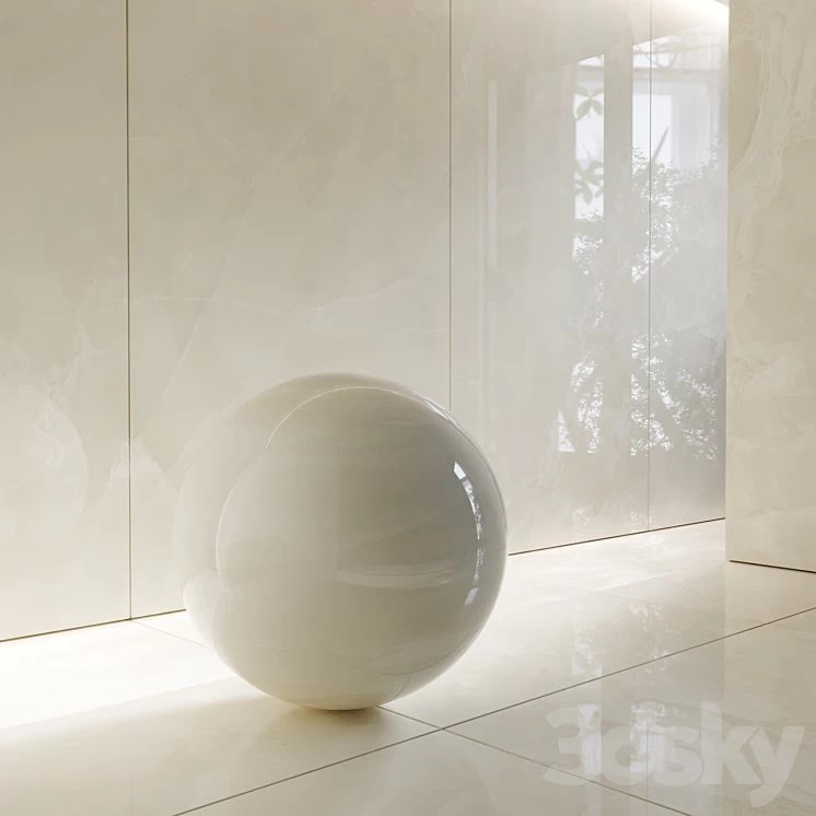 Onyx porcelain stoneware Onice Ghiaccio