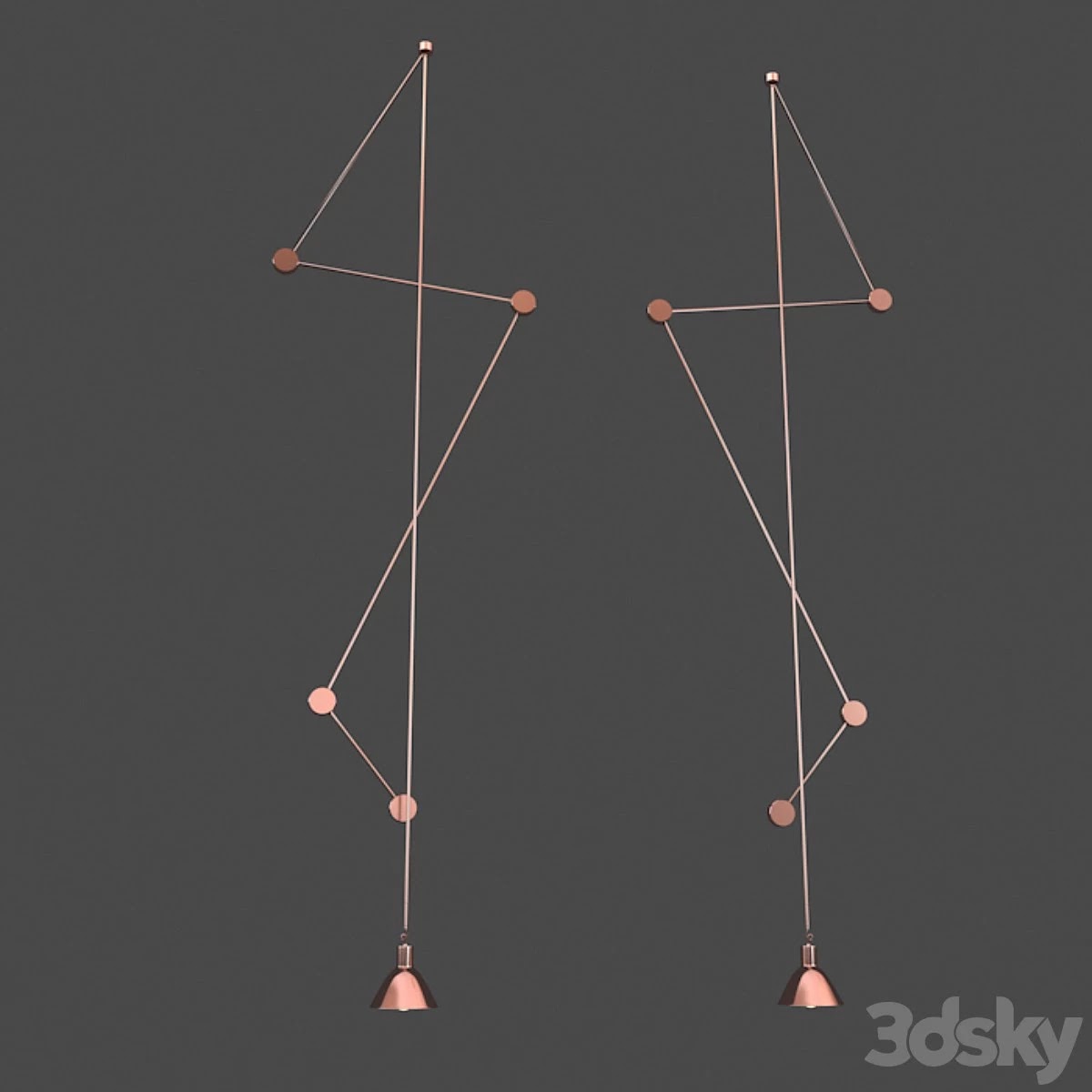 Wall String Ceiling Lamp