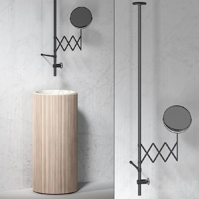 Adda Freestanding Basin + Fontane Bianche (Fantini)