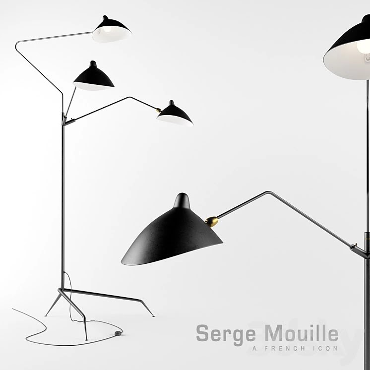 Standing lamp 3 arms