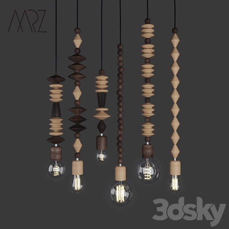 A set of lamps from Marz Dezigns 1