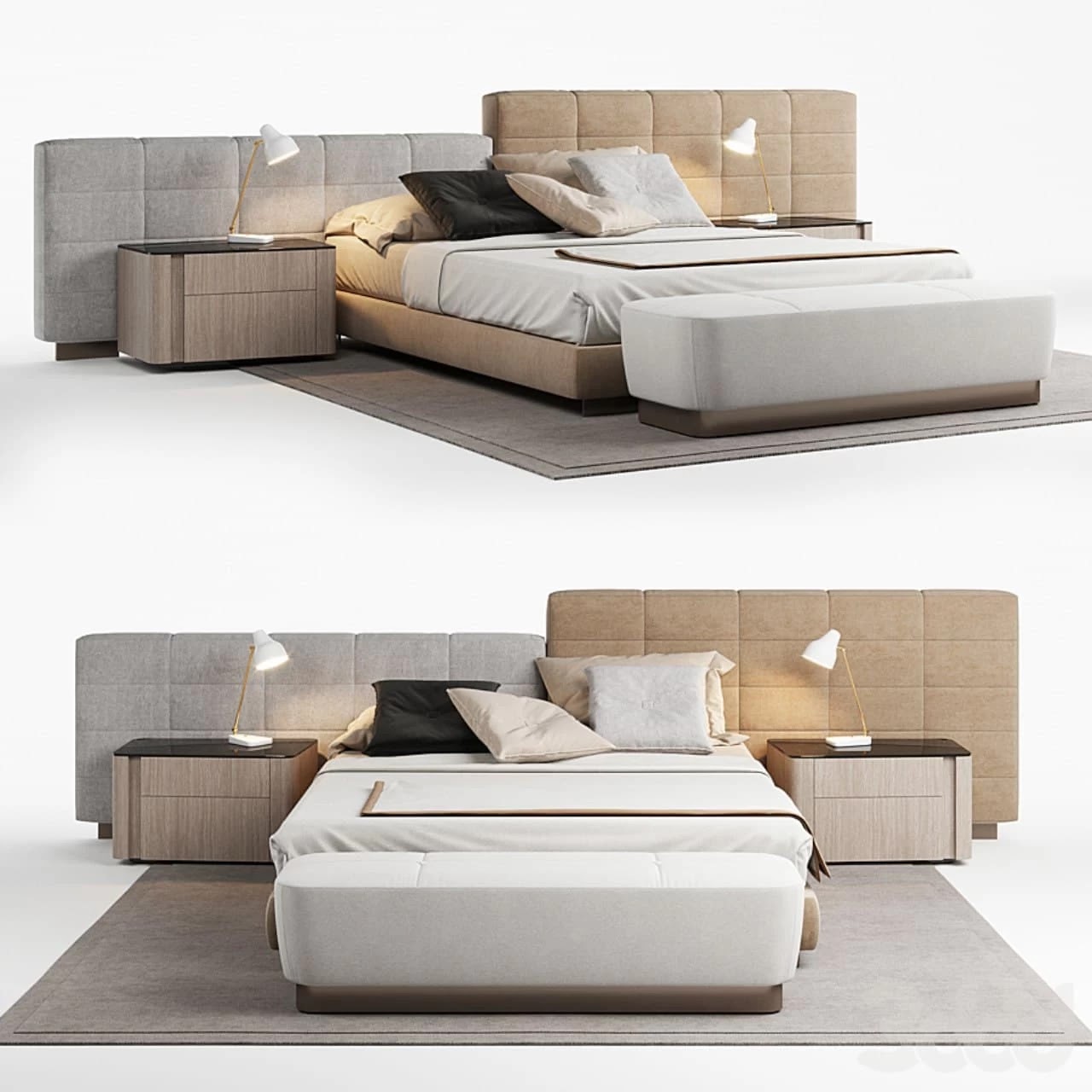 Minotti Lawrence Bed