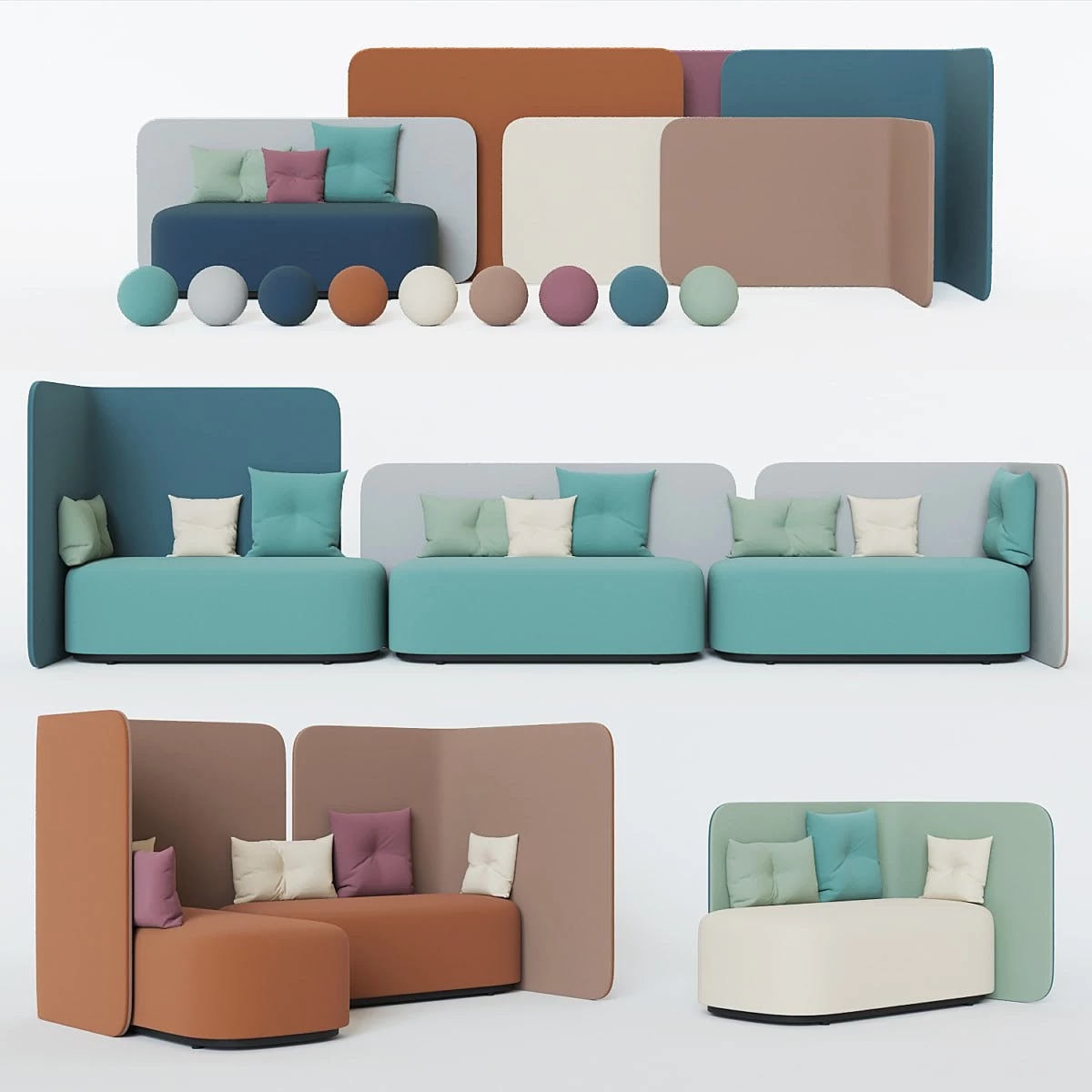 Sofas Martela PODLOUNGE