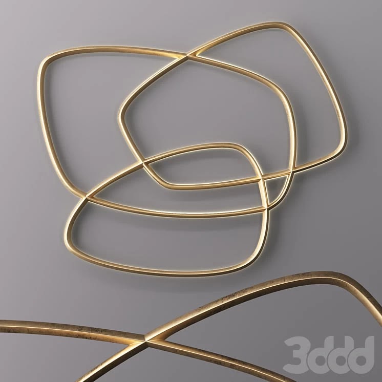 Backlit wall decor