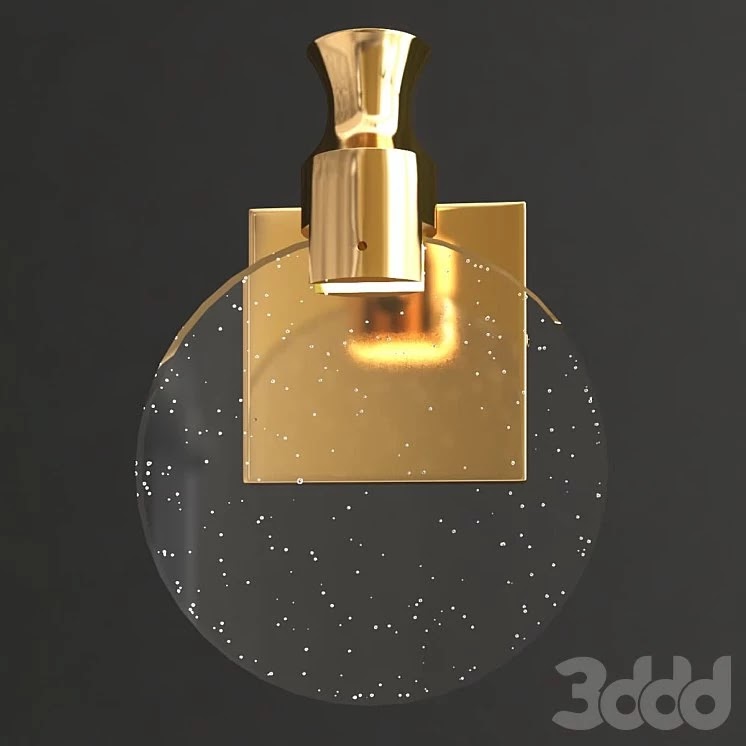 Modern crystal wall lamp