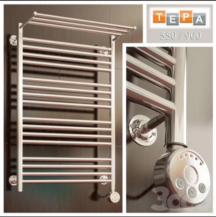 Electric heated towel rail "TERA"