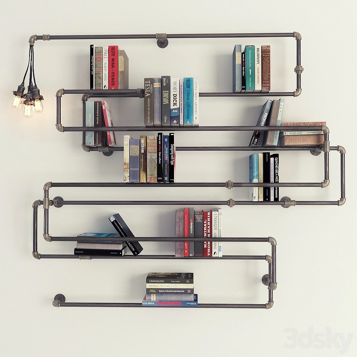 Bookshelf "Stella Bleu" 2