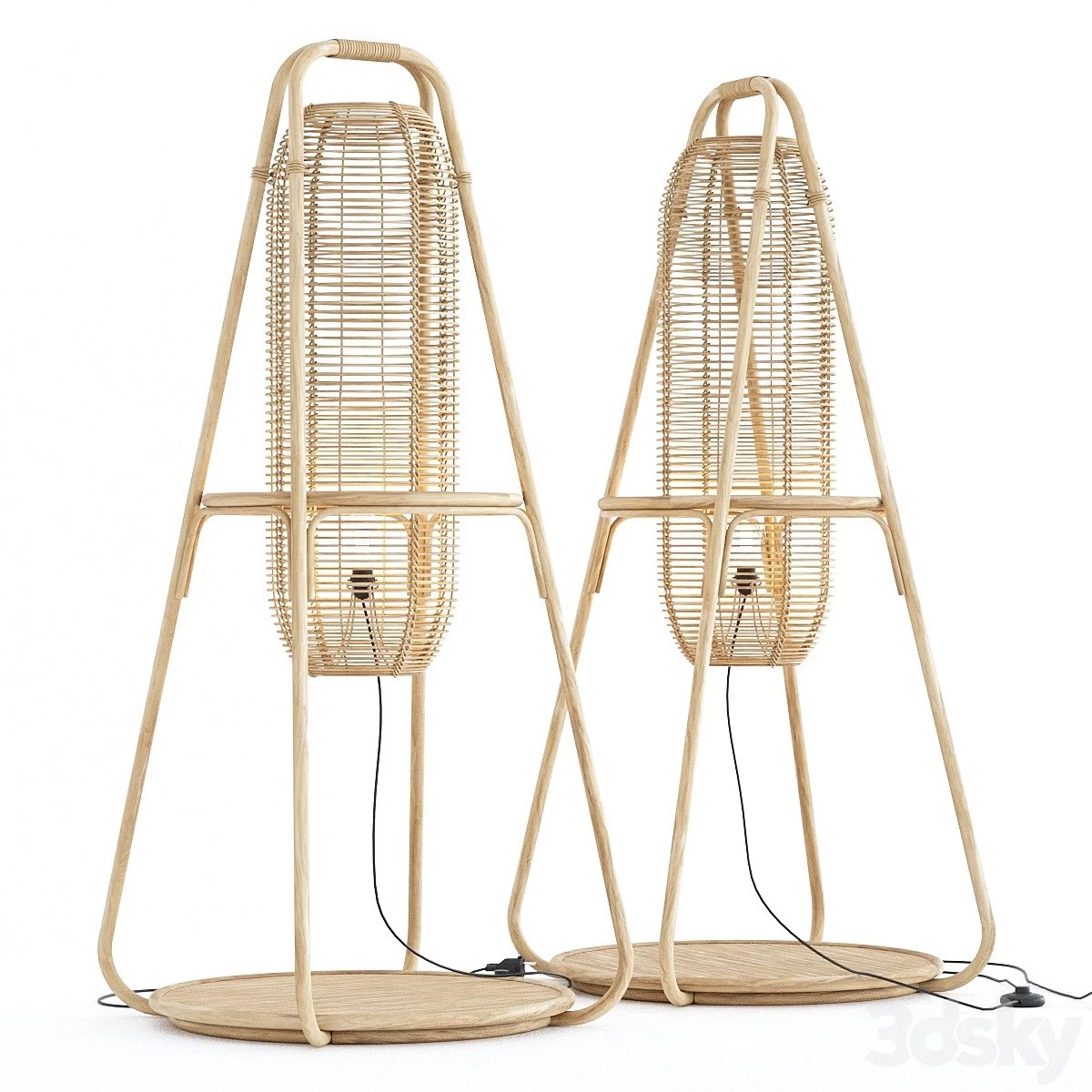 NACELLE floor lamp
