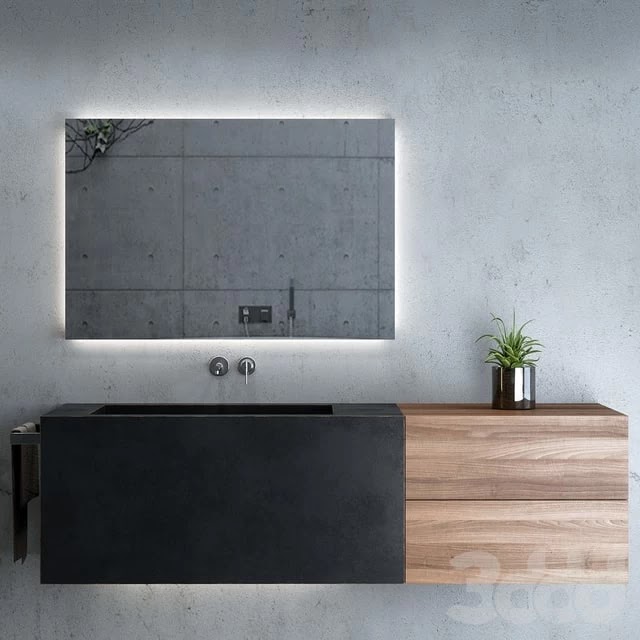 Bathroom Set / Bathroom Furniture & Decor 03