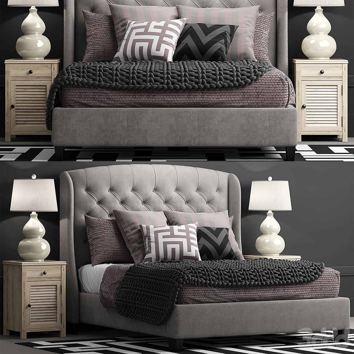 Bed Arched Queen
