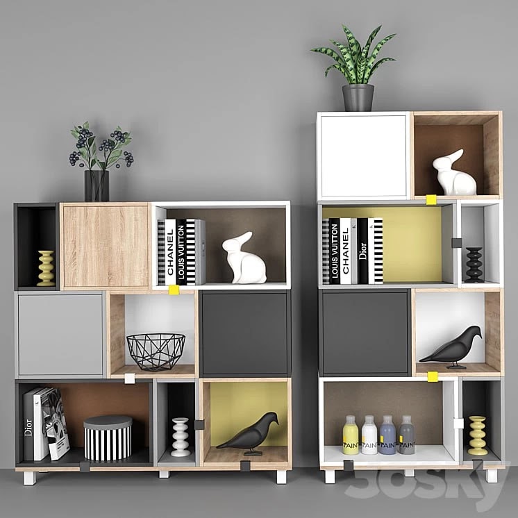 Modular shelving Signal Rubik #