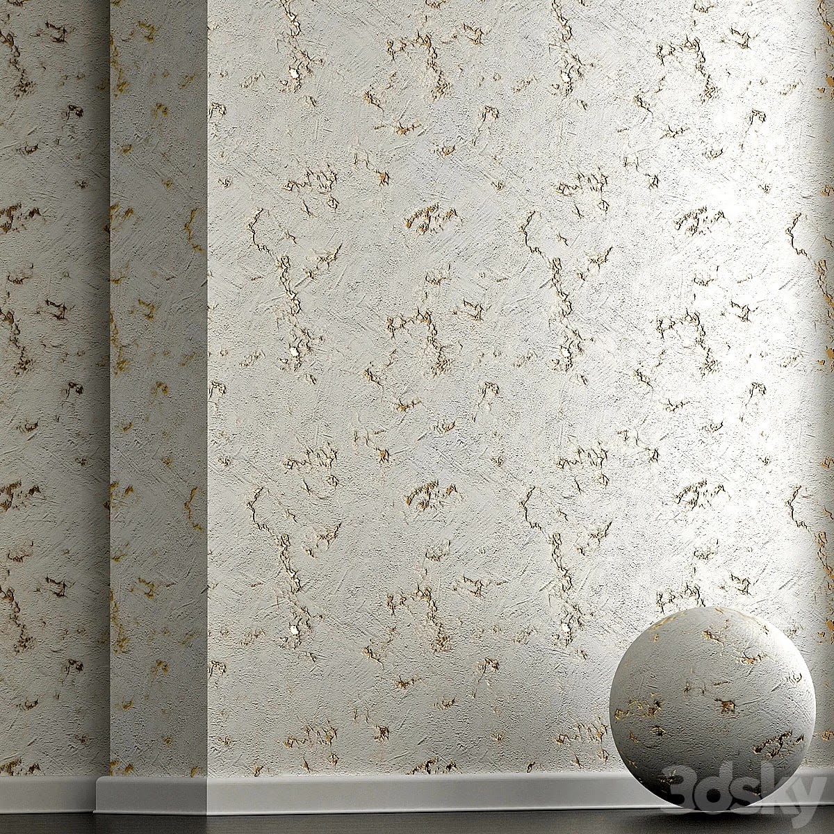 Decorative plaster No. 6