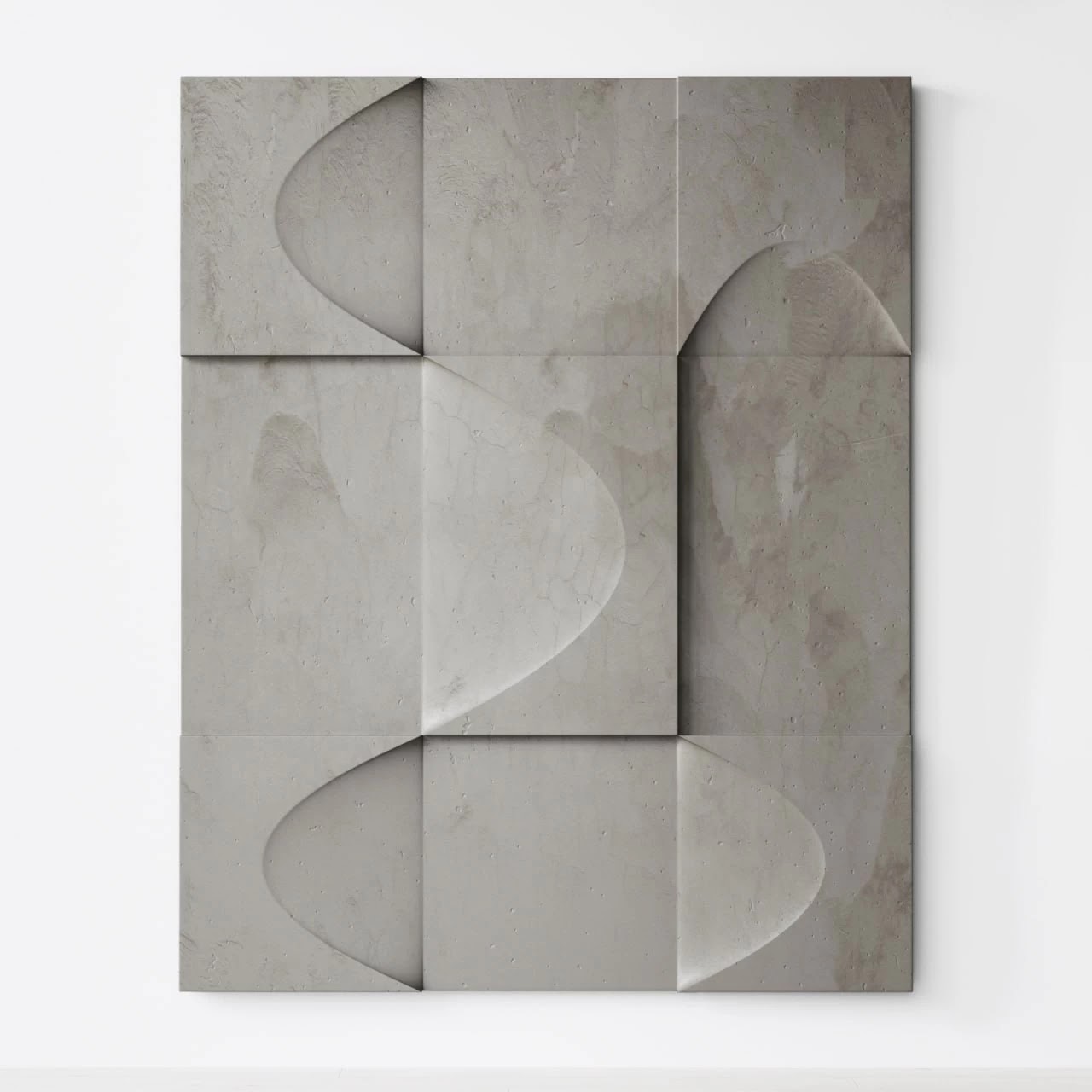 Abstract composition. Relief. Plateau. 15 -relief