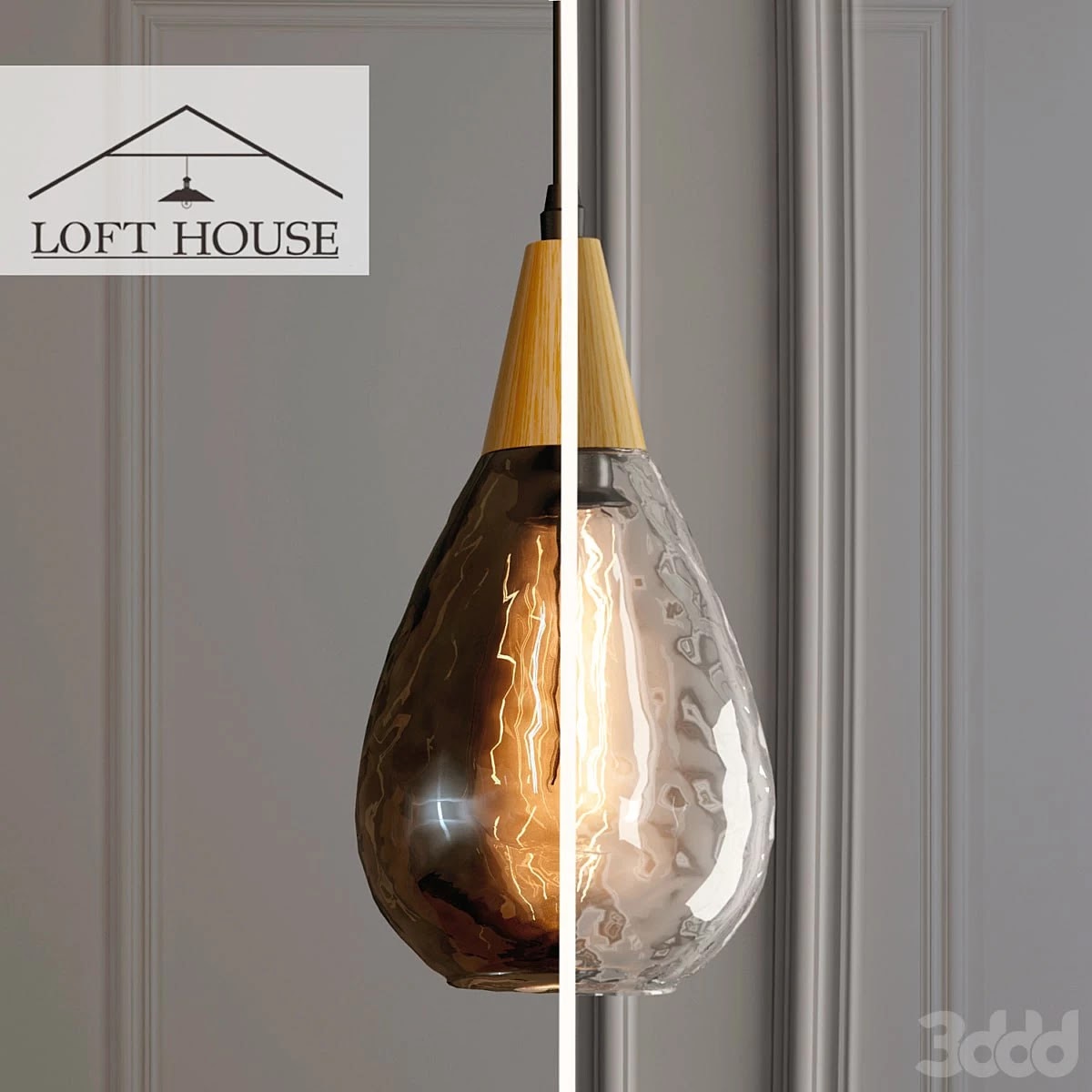 Pendant lamp LOFT HOUSE P-167