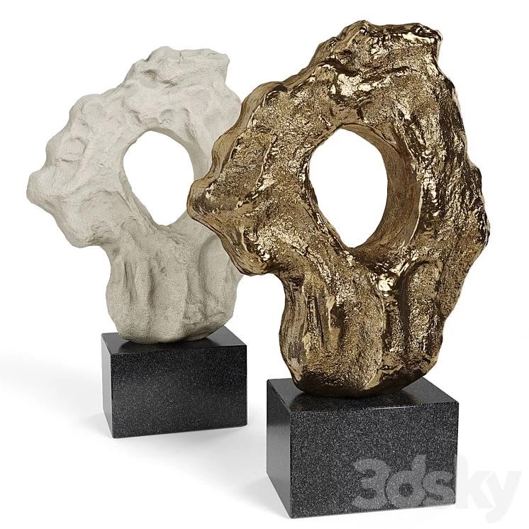CLIVE BARKER Large Scholar Rock 2016 Bronze Plaster