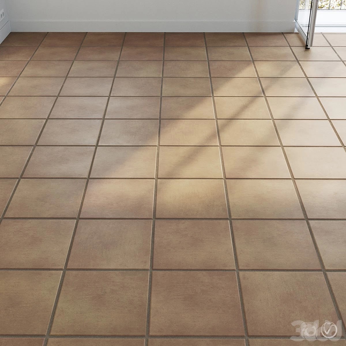 Ceramic tile set 06 - Natural Terracotta