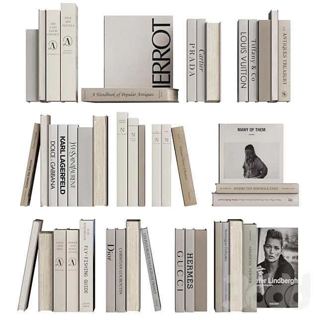 Book decor set 3