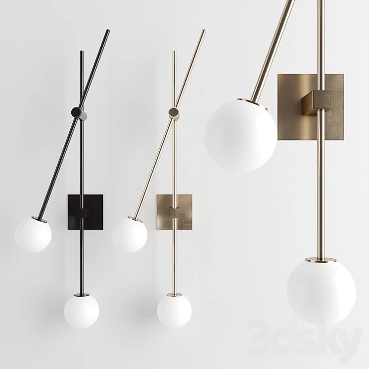 Tempo sconce by Atelier de Troupe