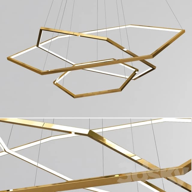 Vesanto Geometric Chandelier
