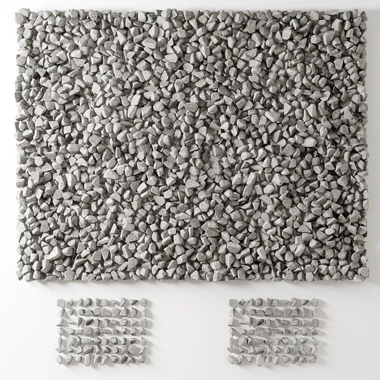 Gravel splinter decor Big kit n2 / gravel chip for decor
