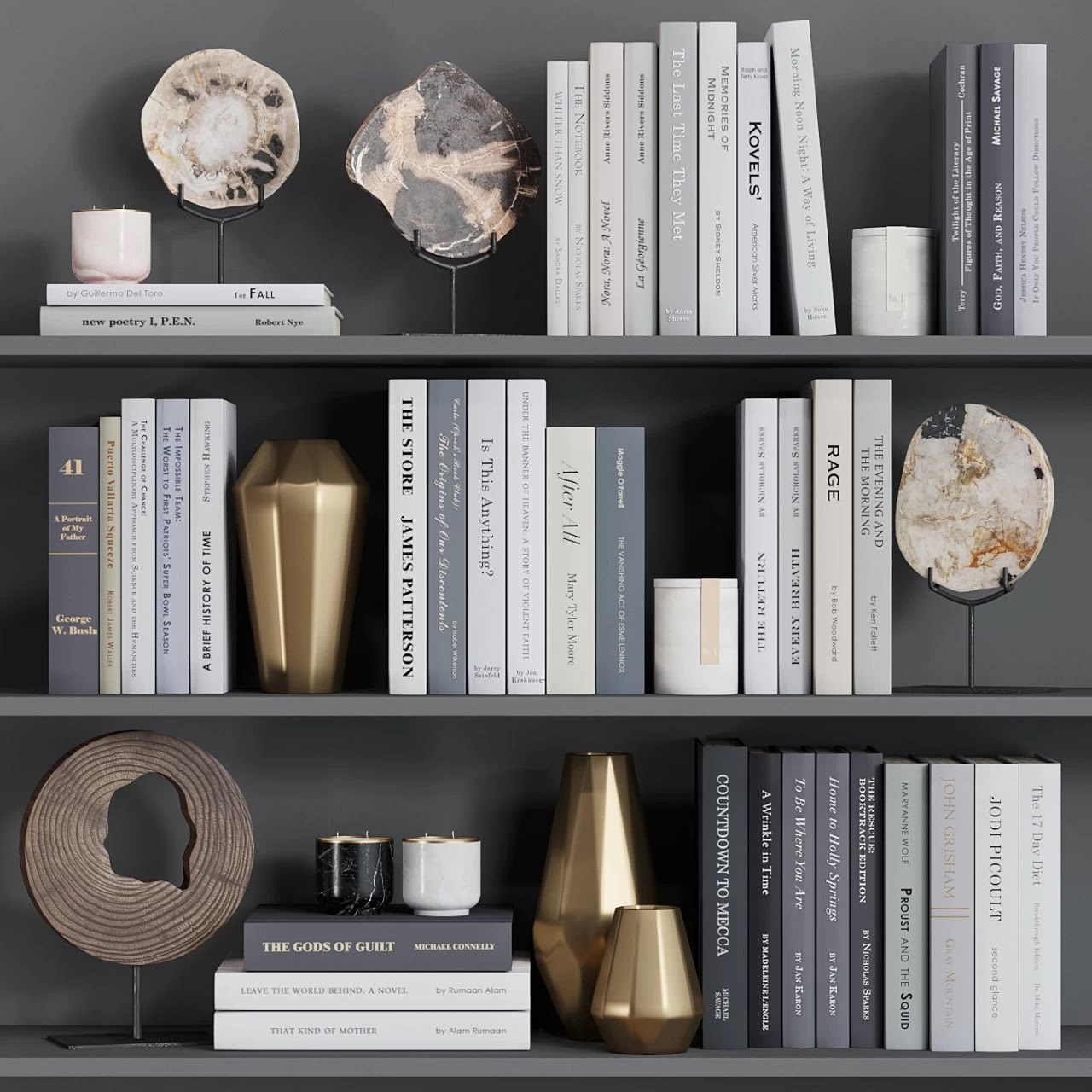 Decor shelf set 4