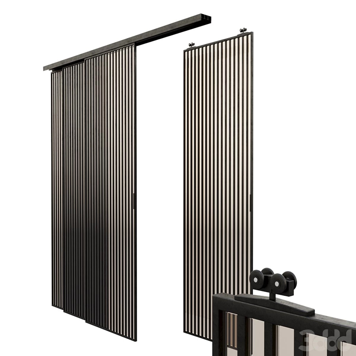 Sliding partition
