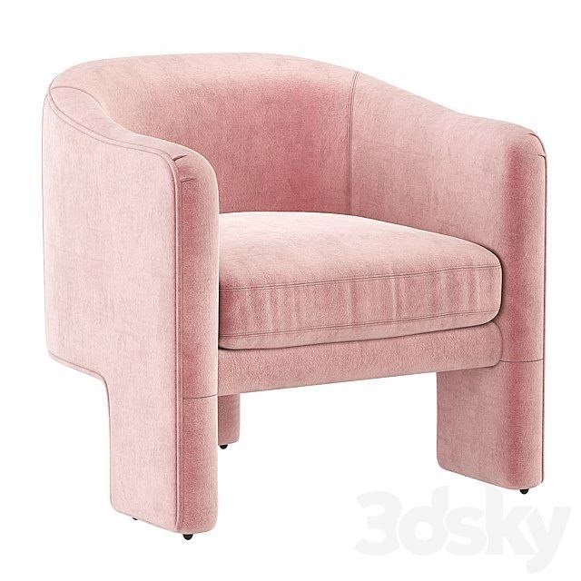 Fairfax sculptural Chair CoCo Republic