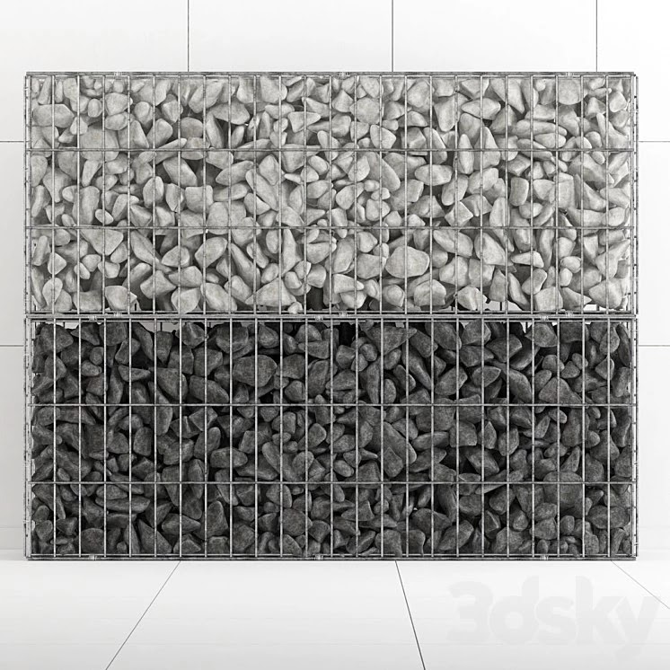 Gabion rock stone