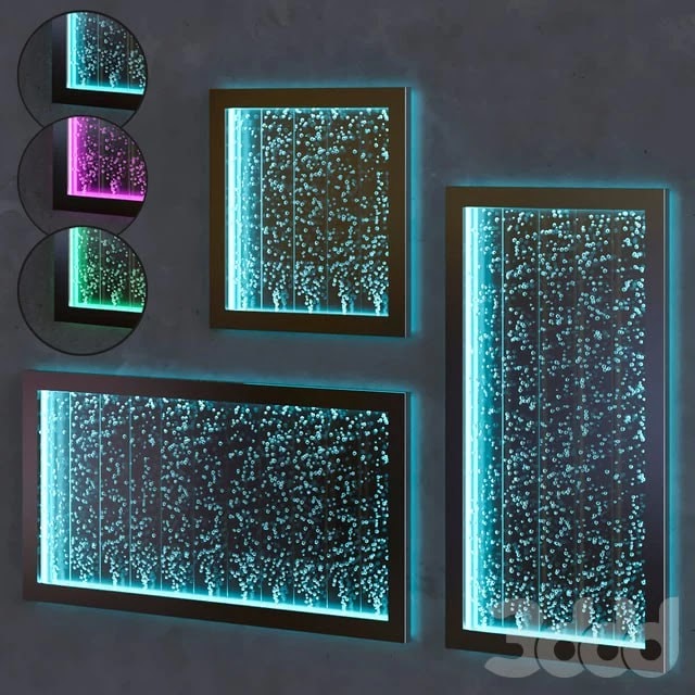 Wall bubble panels