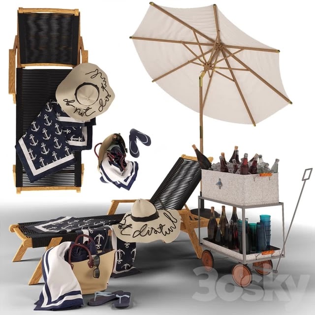 Set for beach holidays Potterybarn