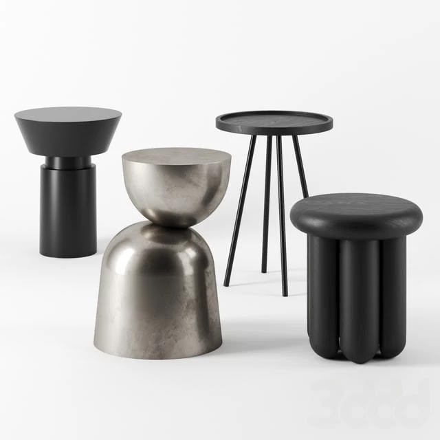 Side tables set by House Doctor
