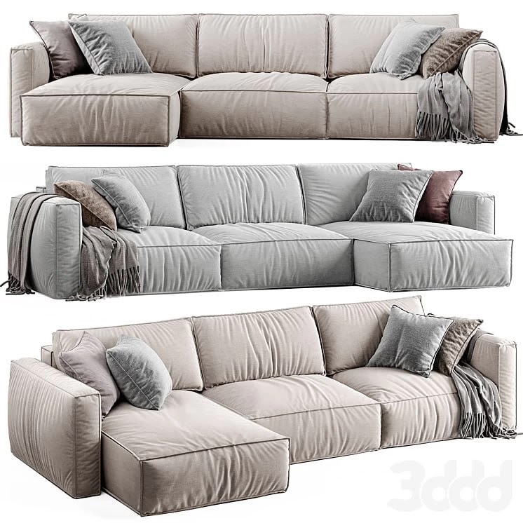 Sofa Ebi -2 corner | Corner Loft sofa