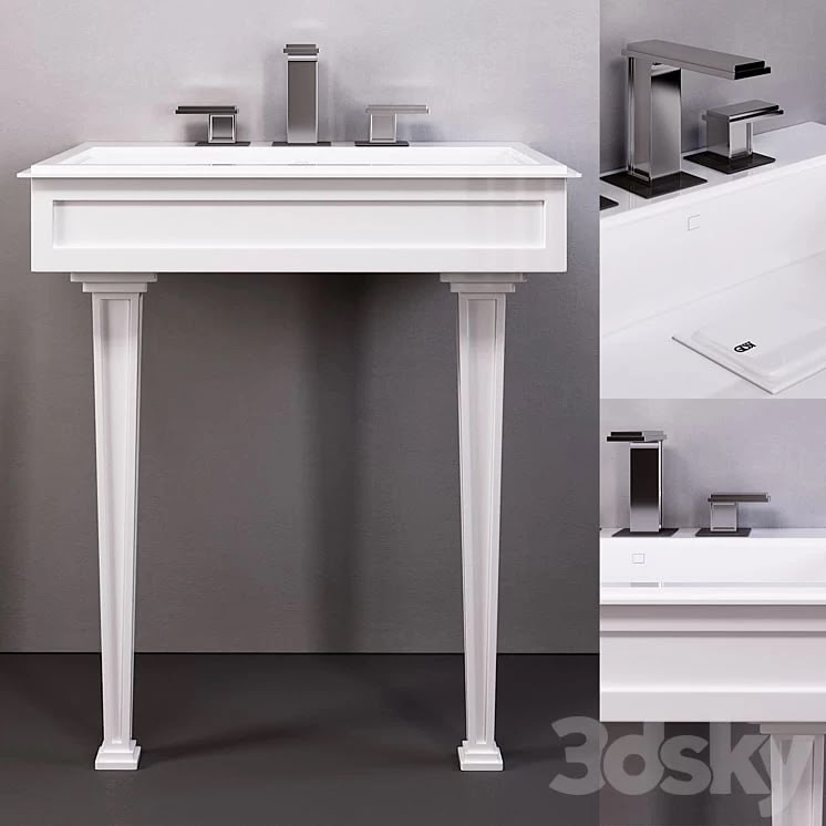 Eleganza 70 Console Basin by Gessi
