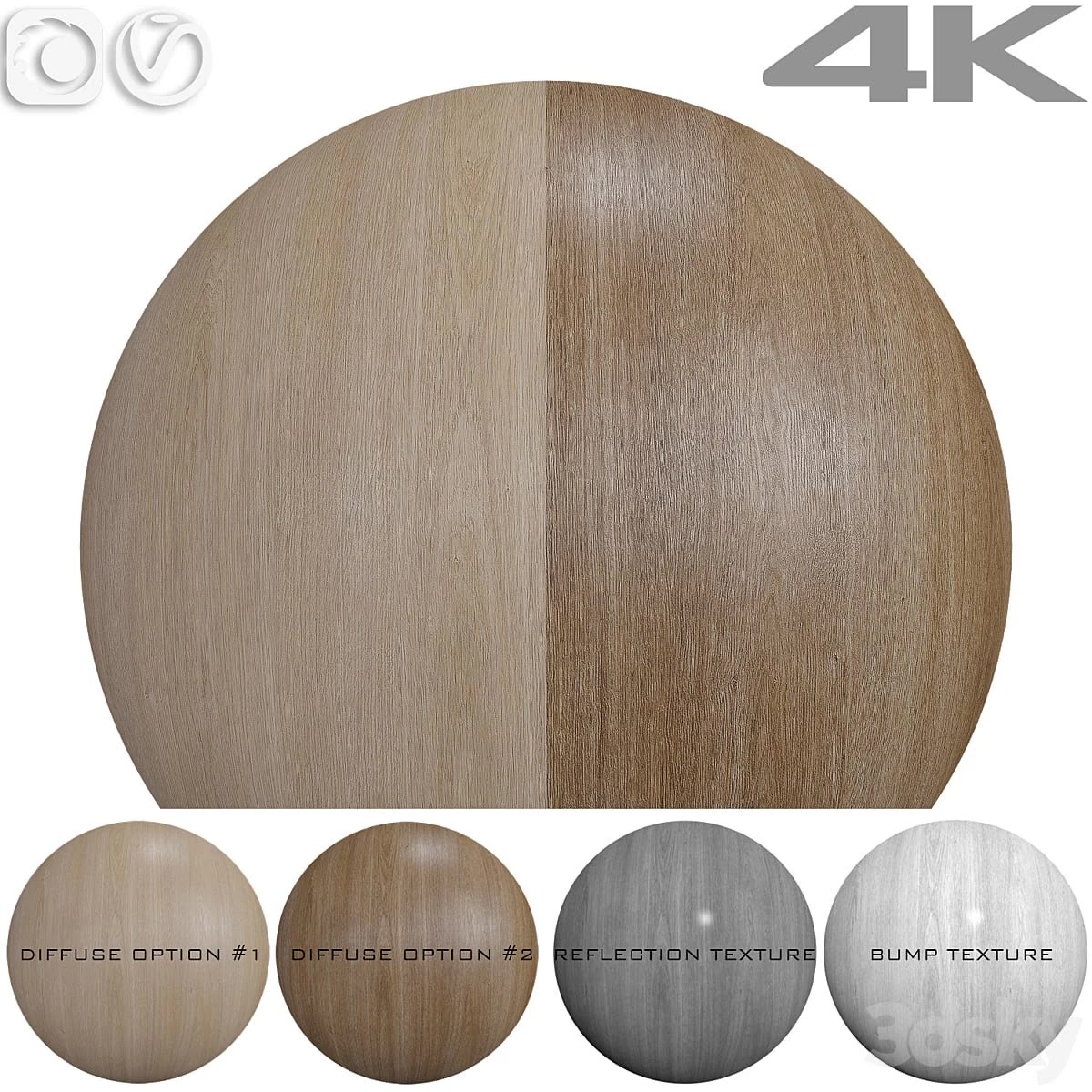 Wood texture - Oak №15