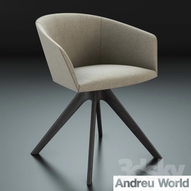 Andreu World Brandy Chair