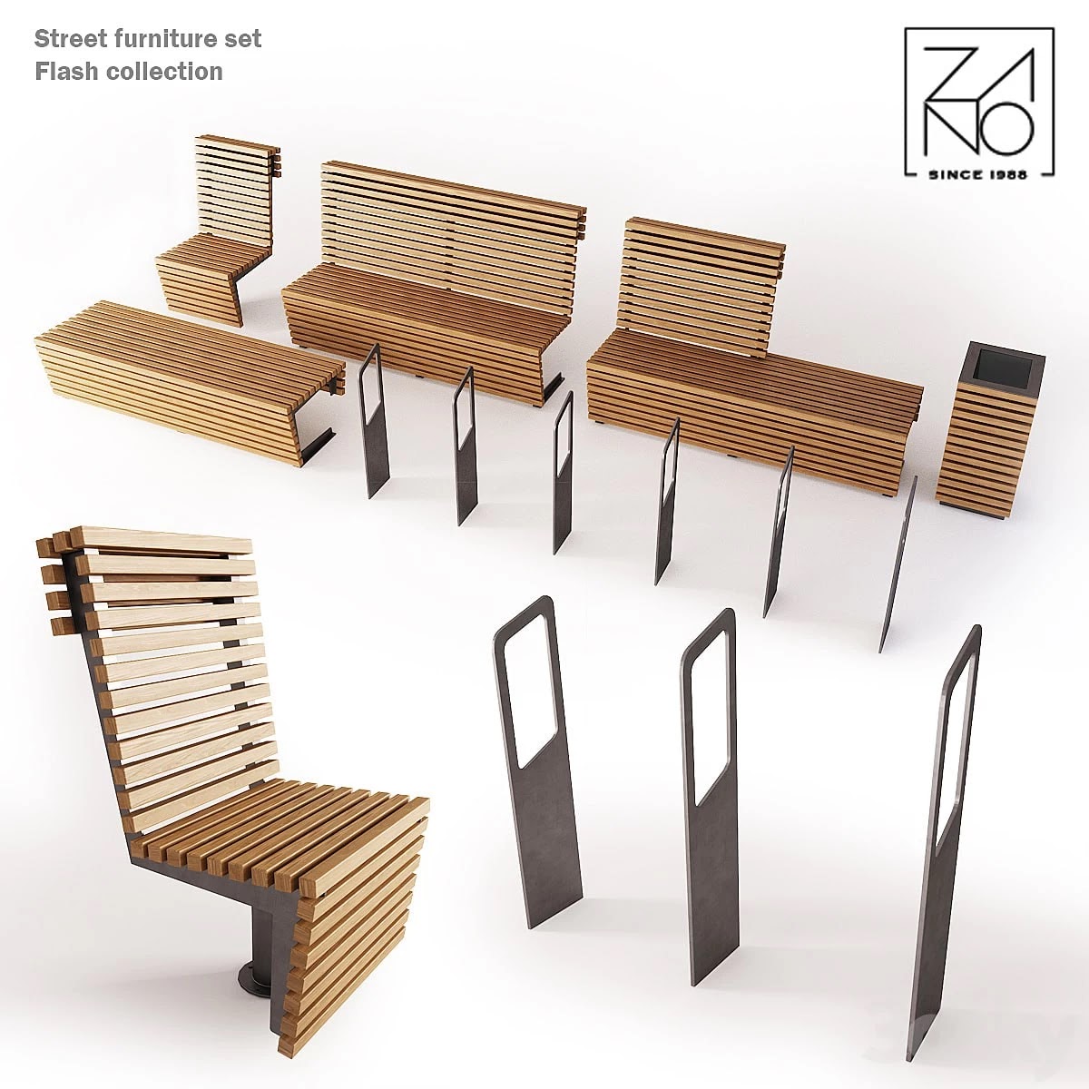 Zano PL Street furniture set