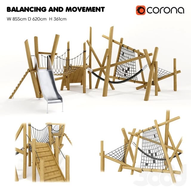 KOMPAN. “BALANCING AND MOVEMENT"