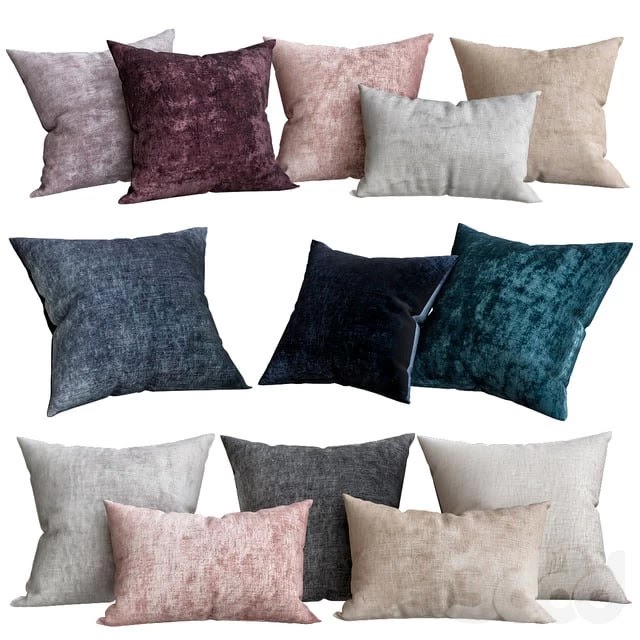 Italian Lustrous Velvet Pillow Cover - Lumbar