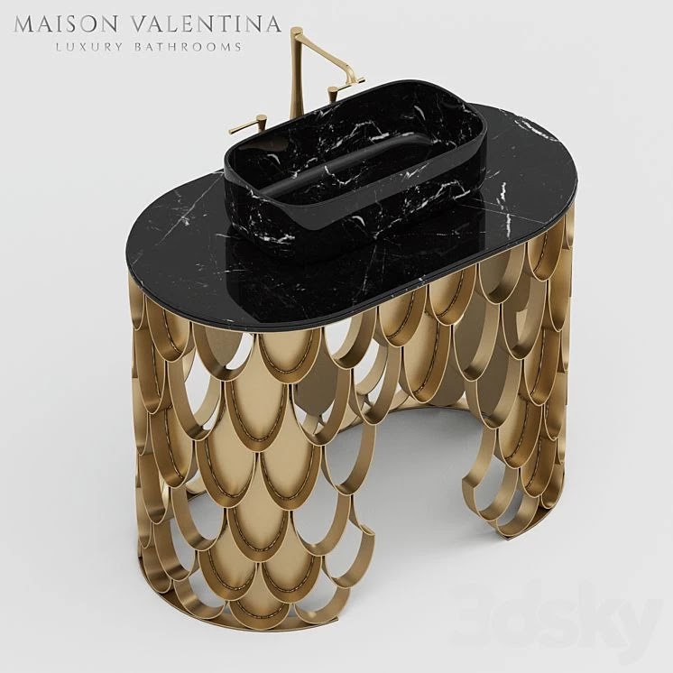 Maison Valentina Koi Single Washbasin