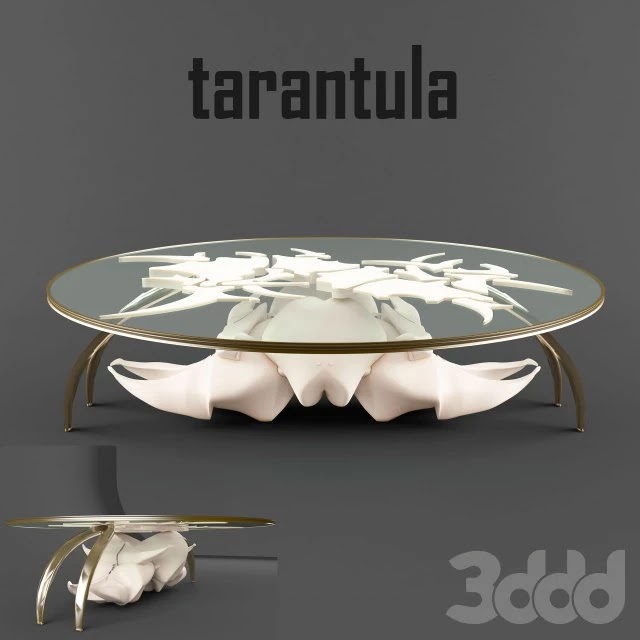 Coffee table - tarantula
