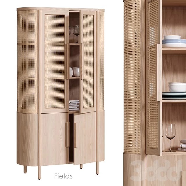 Fields Storage cabinet by Crate&Barrel