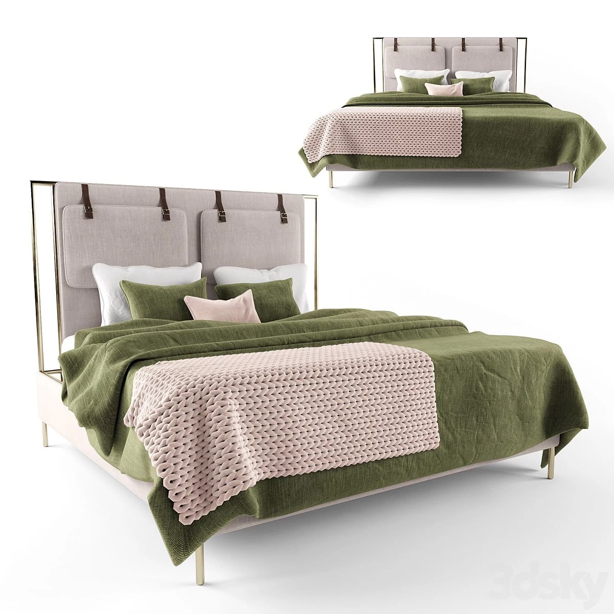 Leigh Upholstered Bed