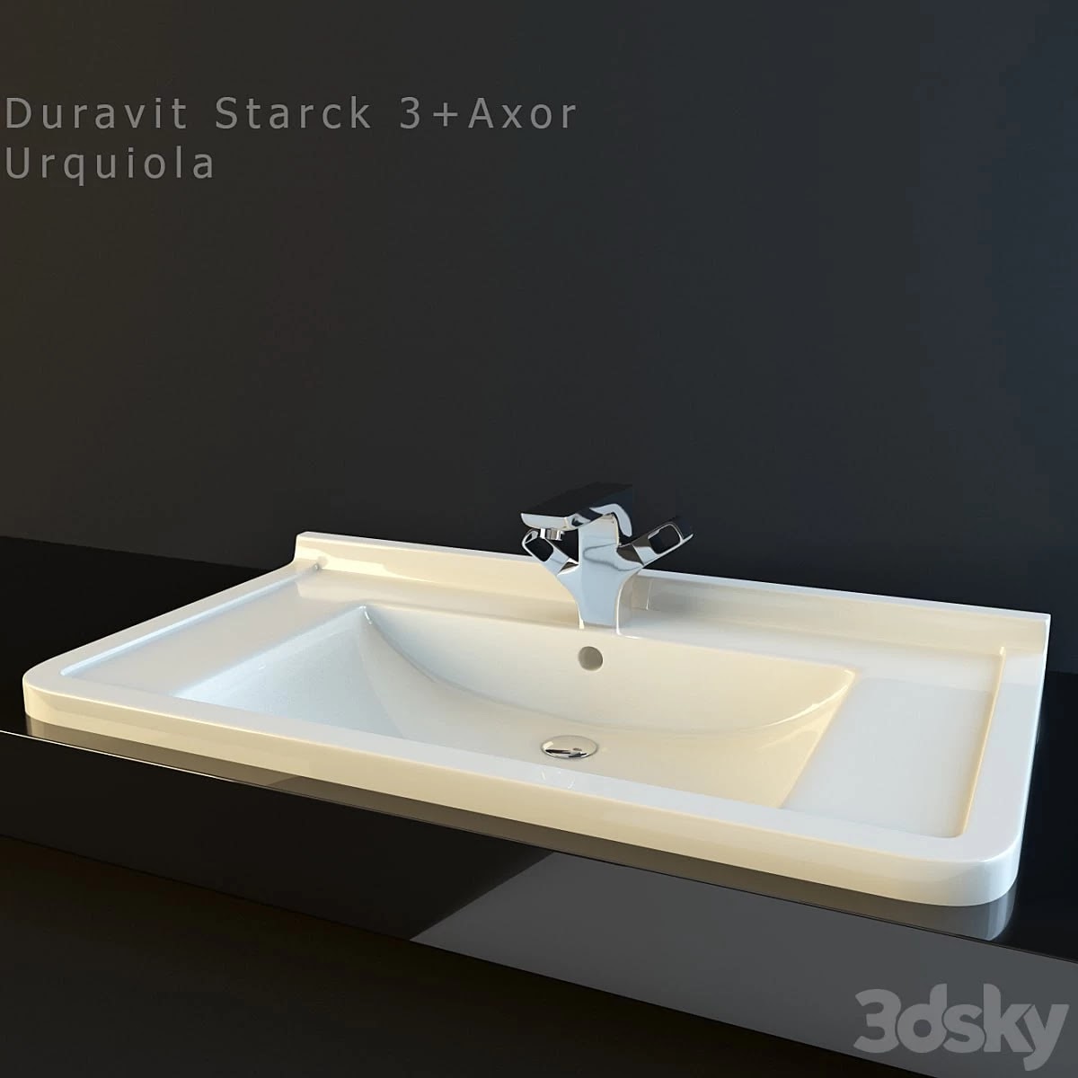 Duravit Starck 3 + Axor Urquiola